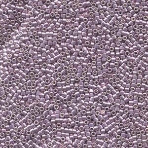 Db419 Galvanized Dark Rose Dyed - Miyuki Delica Seed Beads - 11/0
