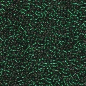 Db148 Silver Lined Green Miyuki Delica Seed Beads - 11/0