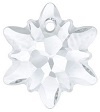 Swarovski 14Mm Edelweiss Pendant- Crystal