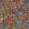2.5 x 5mm, 2-Hole Beads - 1/8 Oz Options