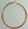 Endless Beading Hoop Earring-1 1/2" Gold