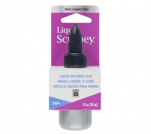 Liquid Sculpey Silver 1Oz