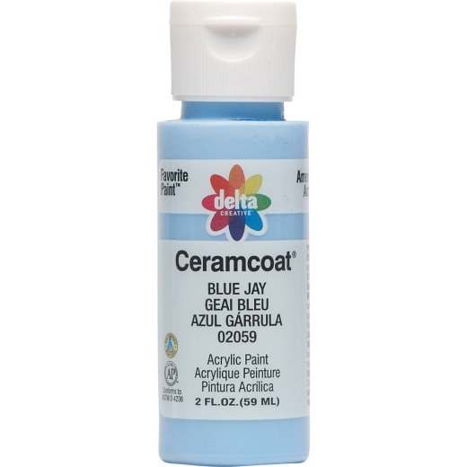 Ceramcoat Acrylic Paint 2oz-Velvet Teal 