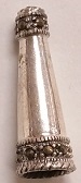 Marcasite Large Cone End - Sterling Silver Jewelry Making Component