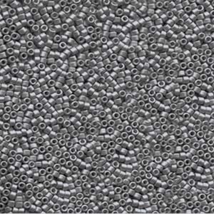 Db1175 Galvanized Matte Graphite - Miyuki Delica Seed Beads - 11/0