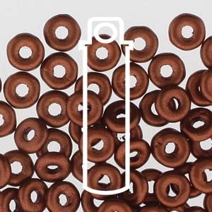 Copper O Bead - 3.8mm Diameter, 1.3mm Hole, High-Quality Craft Beads