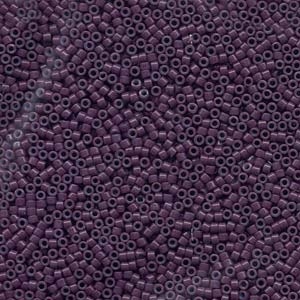Db662 Dyed Dark Mauve - Miyuki Delica Seed Beads - 11/0