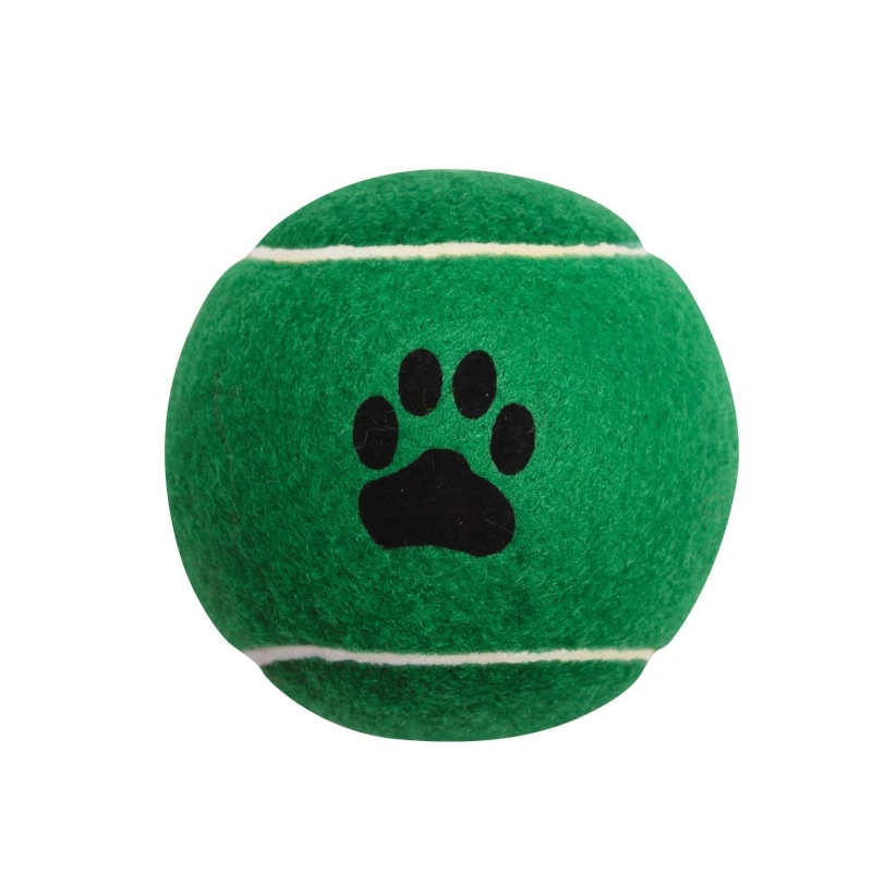 Zanies Puppy Pride Tennis Balls For Dogs, 6Pk 2.5Inch Diameter Tennis