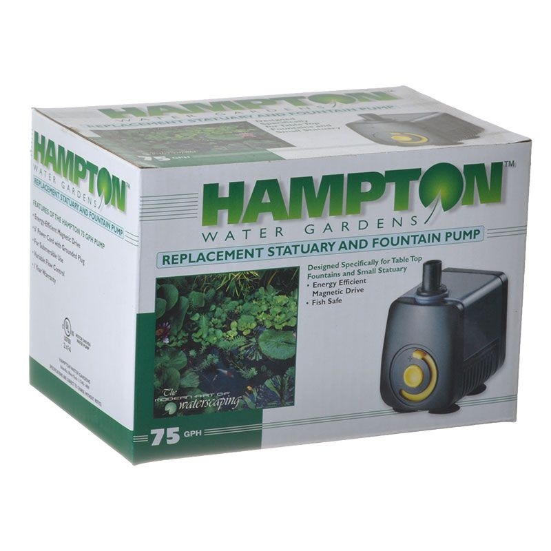 Buy Hampton Water Gardens Replacement Statuary & Fountain Pump Online 