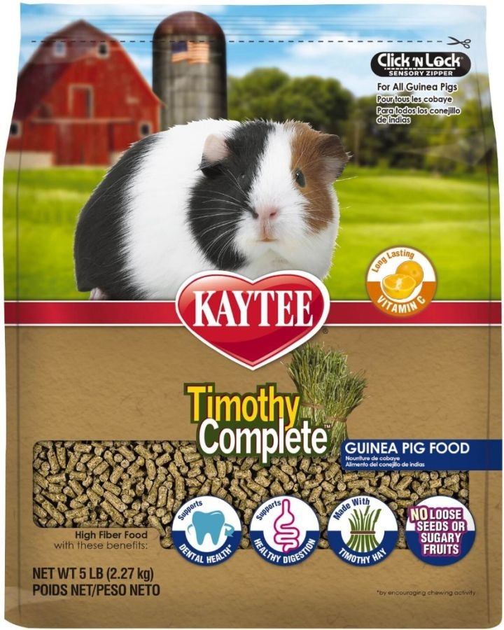 Picture of Buy Kaytee Timothy Complete Guinea Pig Food Online - High Fiber Pellets ...