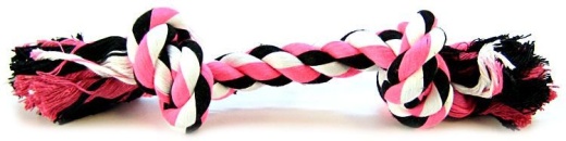 Mammoth Flossy Chews Colored Rope Bone - Ds