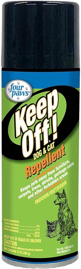 Four Paws Keep Off Indoor & Outdoor Repellent for Dogs & Cats - 10 Oz