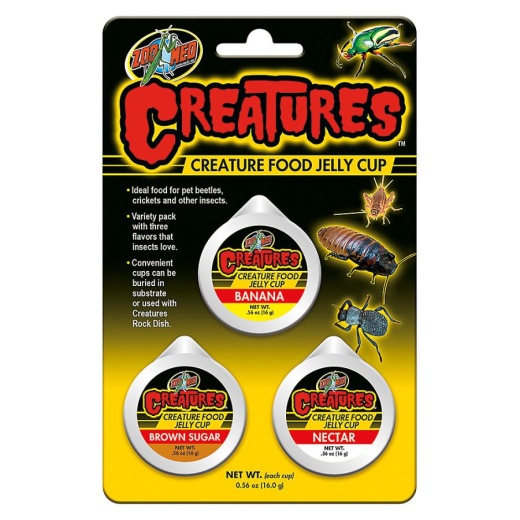 Zoo Med Creatures Creature Food Jelly Cups - Ds