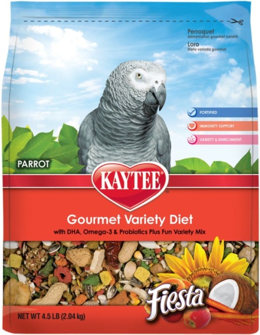 Kaytee Fiesta Max Parrot Food - 4.5Lbs