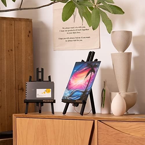 Wood Easel Display Stand Photo Painting Tripod Holder Portable for Kids