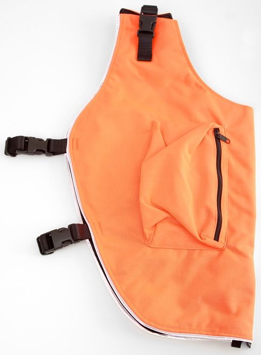Canine Field Jacket - Orange w reflective - Large