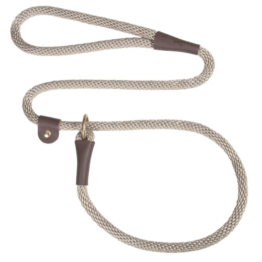 Mendota Slip Leash - Large 1/2 Inch - Orange / 6 Feet