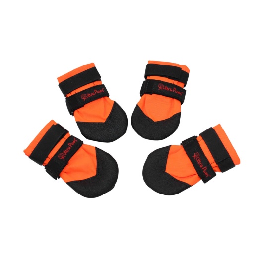Closeout Ultra Paw Rugged Dog Boots - Black / Large