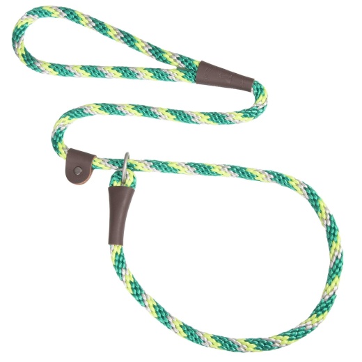Mendota Slip Leash - Large 1/2 Inch - Pink / 6 Feet