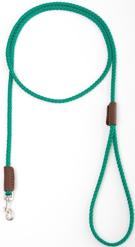 Mendota Show Snap Leash - Kelly Green