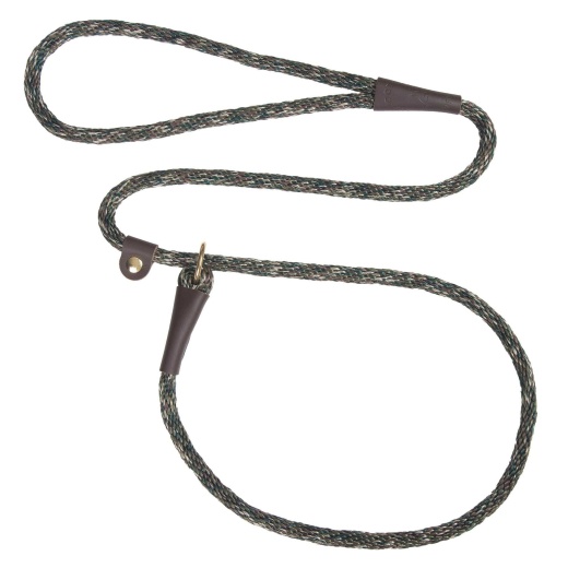 Mendota Slip Leash - Small 3/8 Inch - Black / 6 Feet