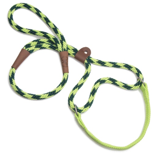 Mendota Dog Walker - Large 1/2 Inch - Salt And Pepper / 6 Feet