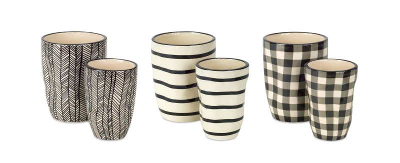 Pot Set of 6 Dolomite