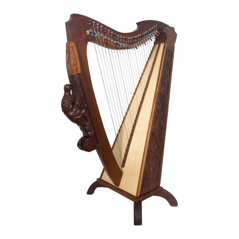 Roosebeck Woodlands Harp 26 Strings Chelby Levers Sheesham