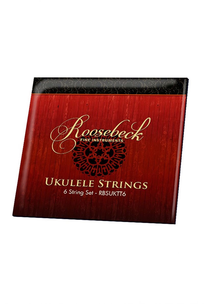 Roosebeck Tenor Uke Titanium 6-String Set