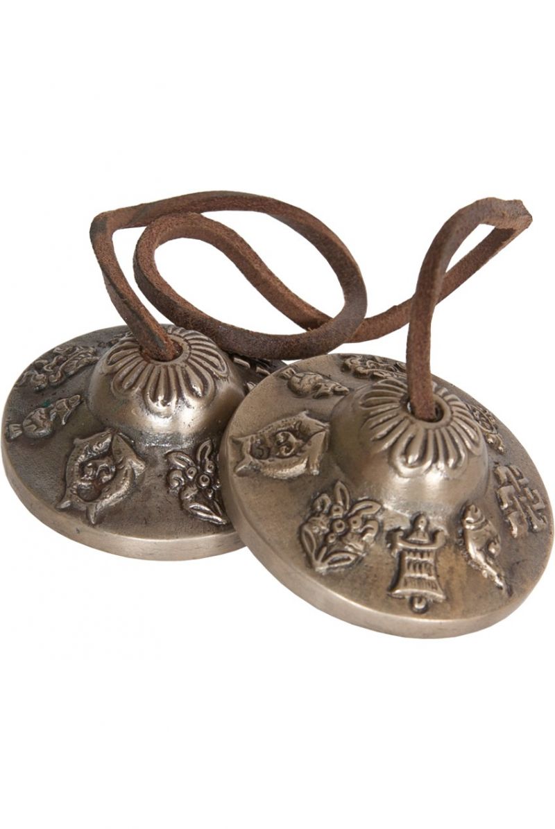 Dobani Timsha Bell 2.50-Inch - Symbols