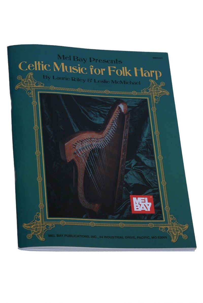 Mel Bay's Celtic Music For Folk Harp Book By Riley & Mcmichael