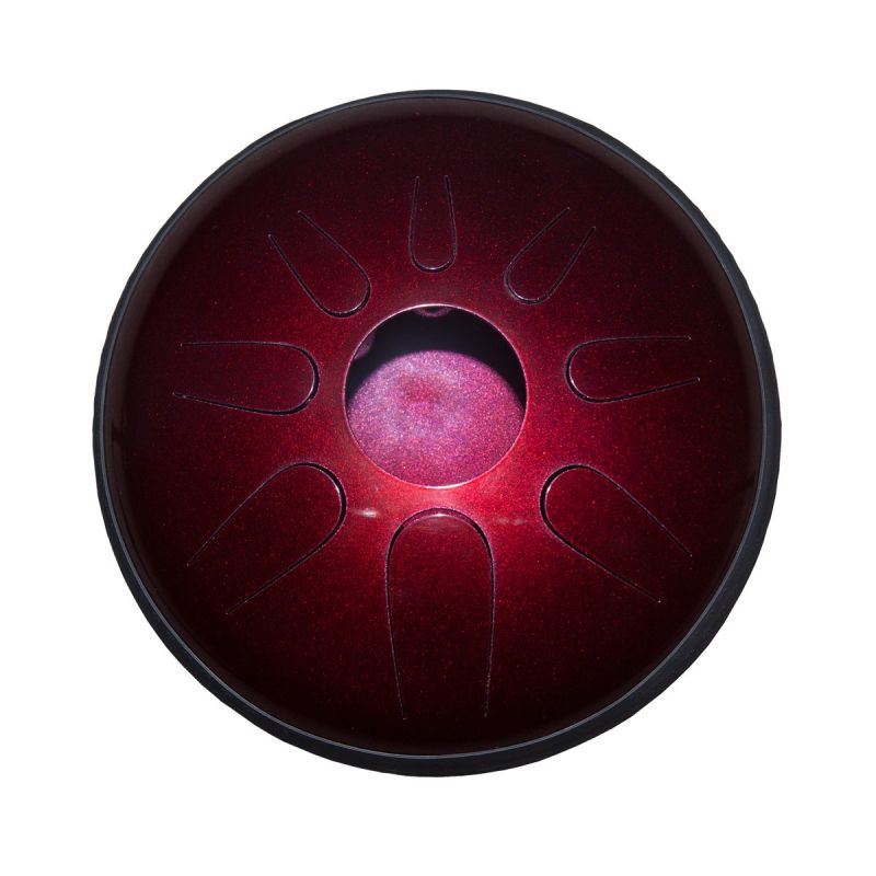 Idiopan Domina 12-Inch Tunable Steel Tongue Drum - Ruby Red