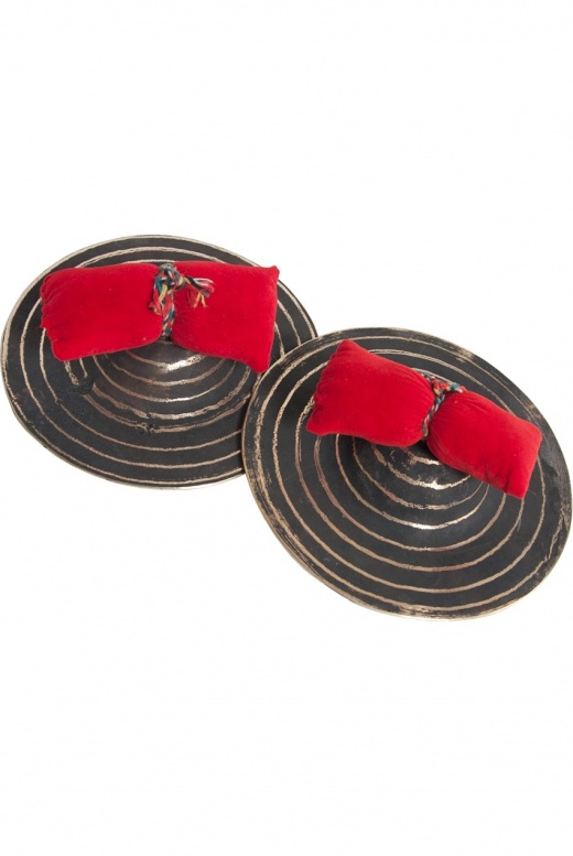 Dobani Hand Cymbals 6-Inch - Authentic Brass Alloy Cymbals for Percussion