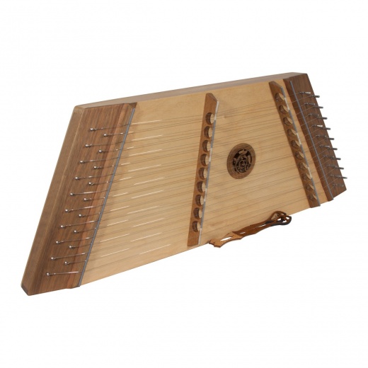 Roosebeck Single Strung 10/9 Hammered Dulcimer With Hammers - Walnut