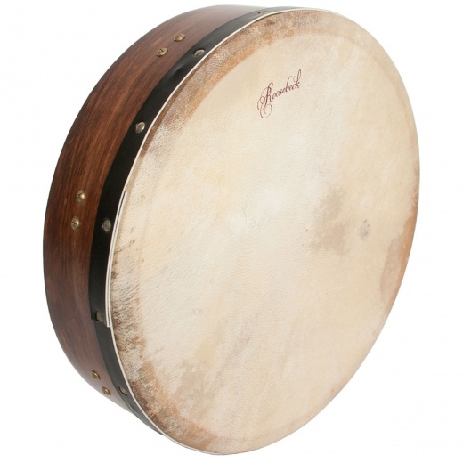 Roosebeck Bendir With Snare 14-Inch - Authentic Moroccan Drum