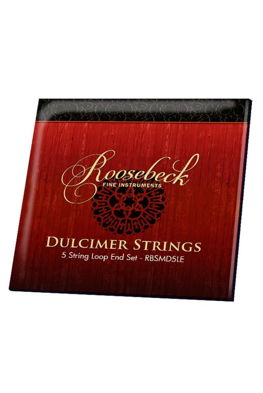 Roosebeck Mountain Dulcimer 5-String Set with Loop Ends