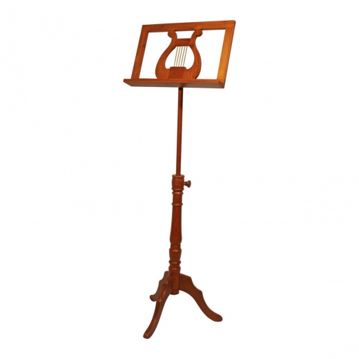 Ems Single Tray Regency Music Stand - Red Cedar