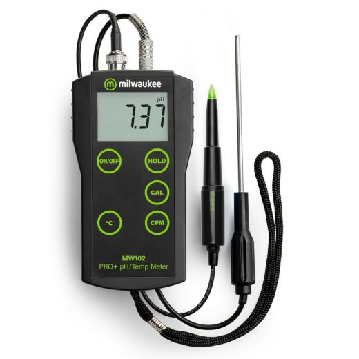 Milwaukee Pro+ 2-In-1 pH and Temperature Meter for Food