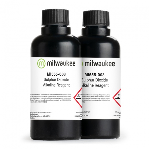 Milwaukee Total So2 Alkaline Reagent for Mi455 Mini Titrator (2 x 210 mL Bottles)