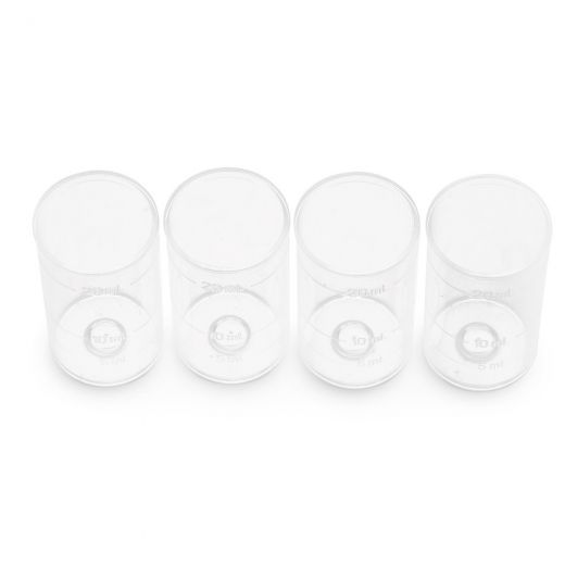 Milwaukee 25 Ml Plastic Beakers (4 Pcs)