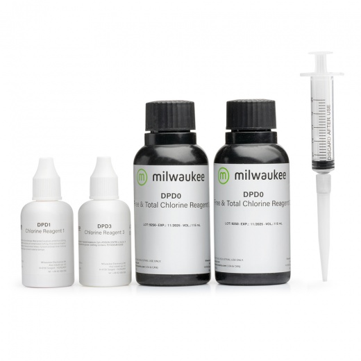 Milwaukee Reagents for High Range Free & Total Chlorine Photometer