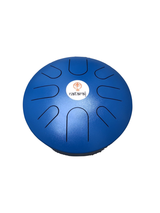 Nataraj Tongue Drum G Major Pentatonic 12" - Handcrafted Steel Drum for Meditation and Relaxation