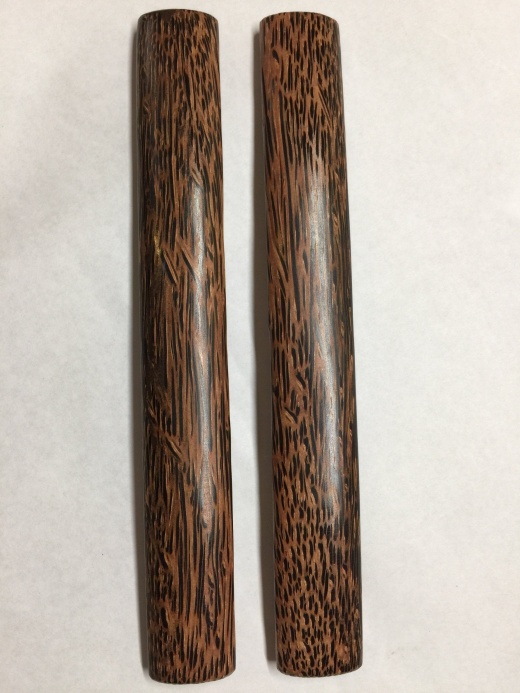 Mr Bones Musical Bones, Tigerwood, Pair by Lark In The Morning