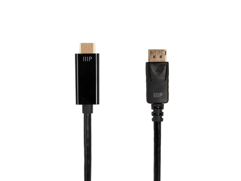 Monoprice Select Series Displayport To Hdtv Cable, 3M (9.9Ft), 4K@60Hz
