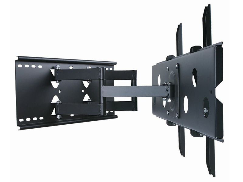 Monoprice Commercial Series Full-Motion Articulating Tv Wall Mount Bracket For Tvs 32In To 60In, Max Weight 175 Lbs, Extension Range Of 5.0In To 20.0In, Vesa Up To 750X450, Works With Concrete & Brick