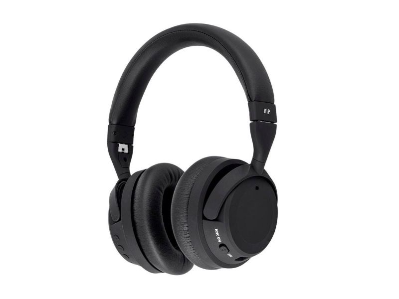 Monoprice Bt-500Anc Bluetooth With Aptx Hd, Google Assistant, Wireless Over Ear Headphones With Hybrid Active Noise Cancelling (Anc)