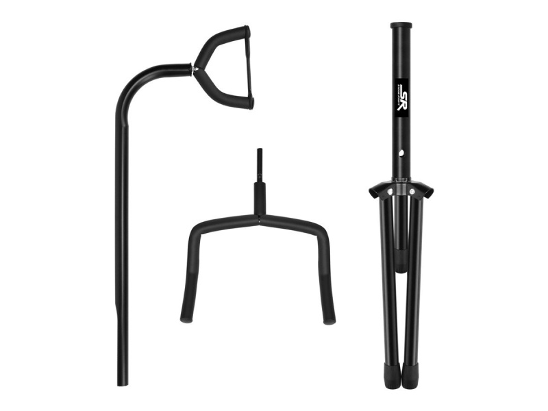 Stage Right By Monoprice Classic Tripod Stand For Electric And Acoustic Guitars
