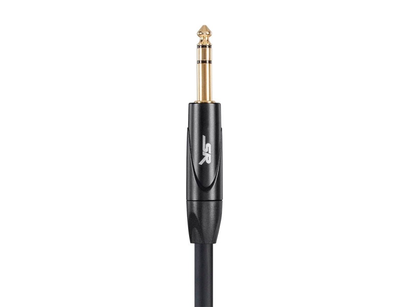 Stage Right 15Ft Xlr Male To 1/4Inch Trs Male 16Awg Cable (Gold Plated)