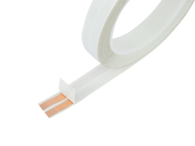 Flat Adhesive Super Slim Micro Speaker Wire - Two 18Awg Conductors, 25Ft