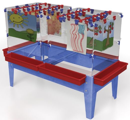 Toddler 6 Station Space Saver Easel